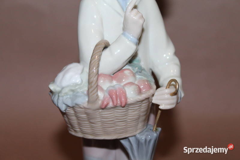 Figurka chłopiec z parasolką Lladro 300 FiaF zachodniopomorskie Szczecin