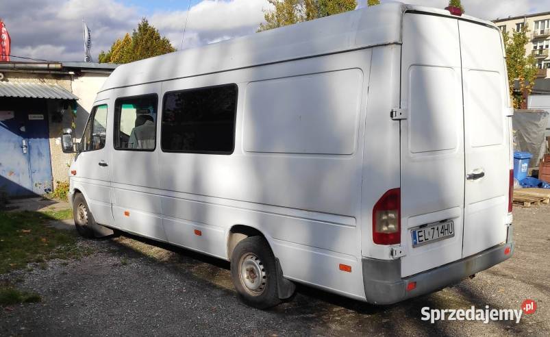 Mercedesed Sprinter 313cdi najdłuższy 2001r łódzkie Łódź