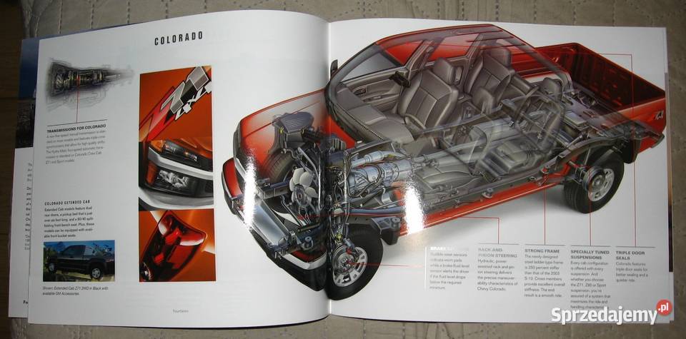 Chevrolet Trucks 2003 prospekt katalog pomorskie