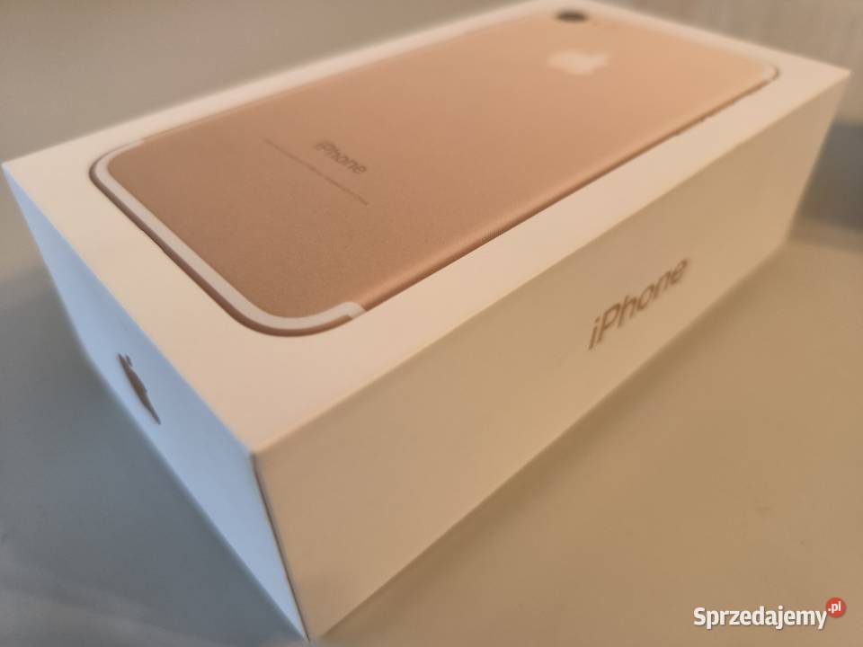 Sprzedam iPhona 7 kolor złoty Telefony komórkowe Konin