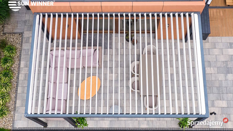 Pergola zadaszenie tarasu lamelowe Katowice