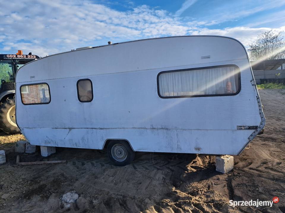 Przyczepa kampingowa kamping kamper Deszczno