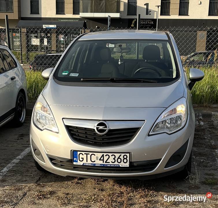 Opel Meriva B Przebieg 152 Hak zadbany pomorskie Tczew sprzedam