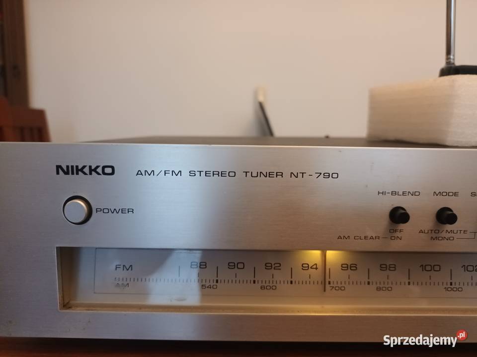 Tuner TEC System 3002 Nikko NT 790 sprawne Radioodtwarzacze Tychy