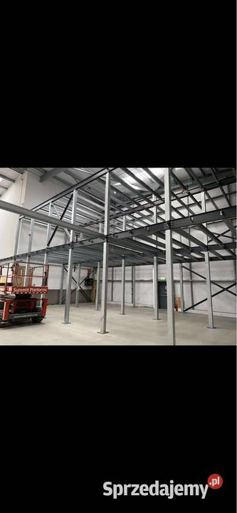 Półpiętro ANTRESOLA MAGAZYNOWA podest pomost Magazynowanie Zamość