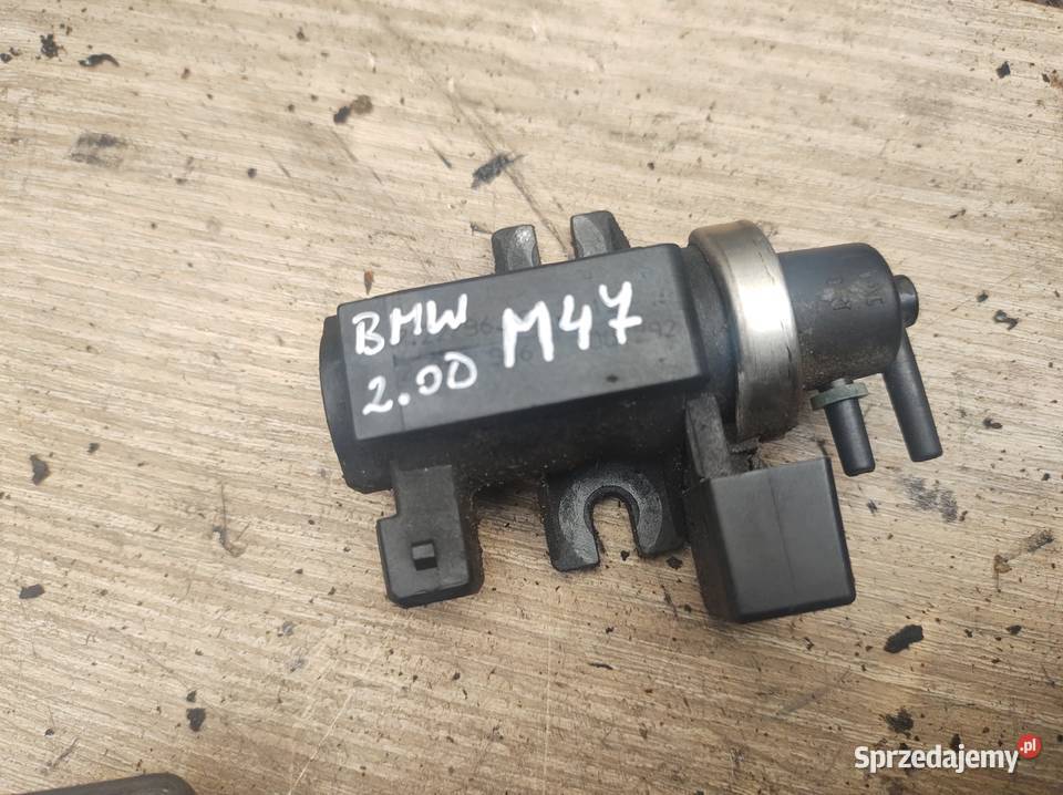 BMW M47 20D zawór podciśnienia turbiny osobowe Kielce