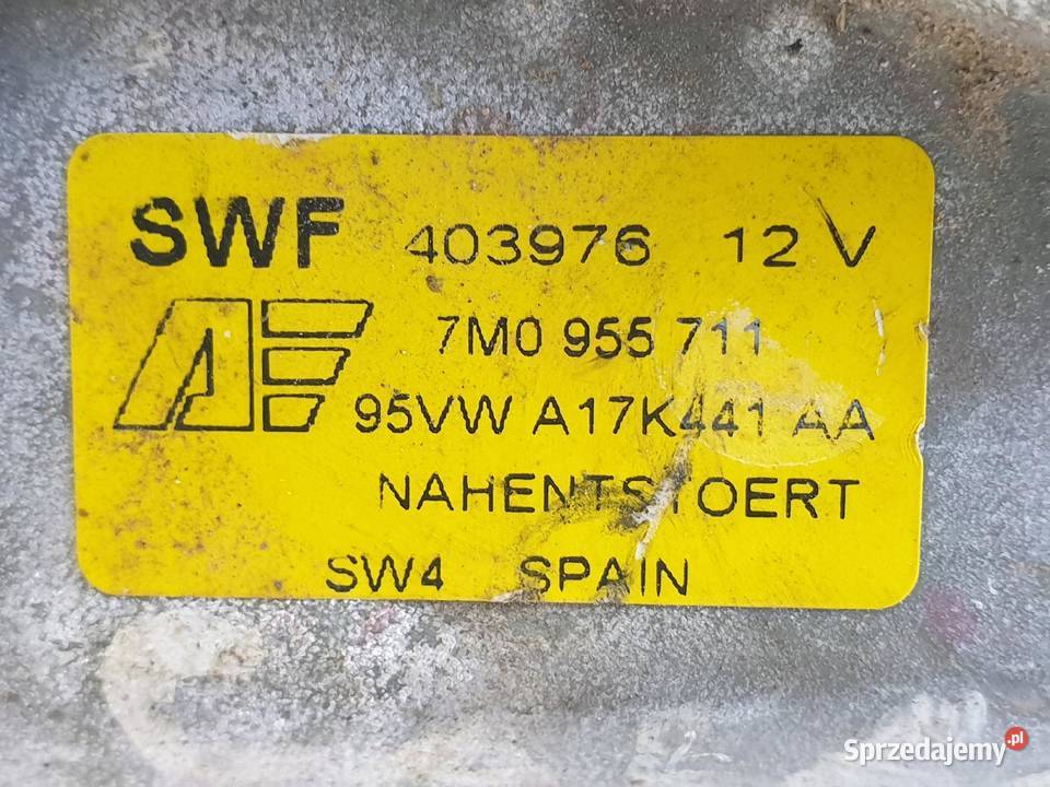 Ford Galaxy MK1 SILNICZEK WYCIERACZKI tył TYLNEJ Rudka