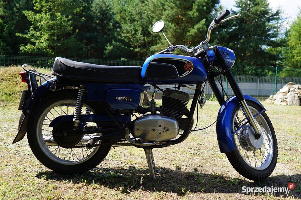 Jawa CZ 175 SPORT typ 477 1974 rzadki model w półautomatyczna Bełchatów