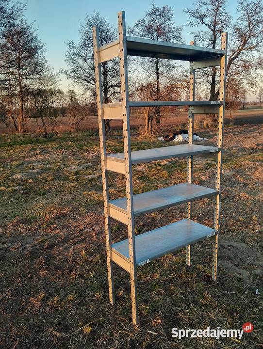 Sprzedam Regały metalowe półkowe Pozostałe