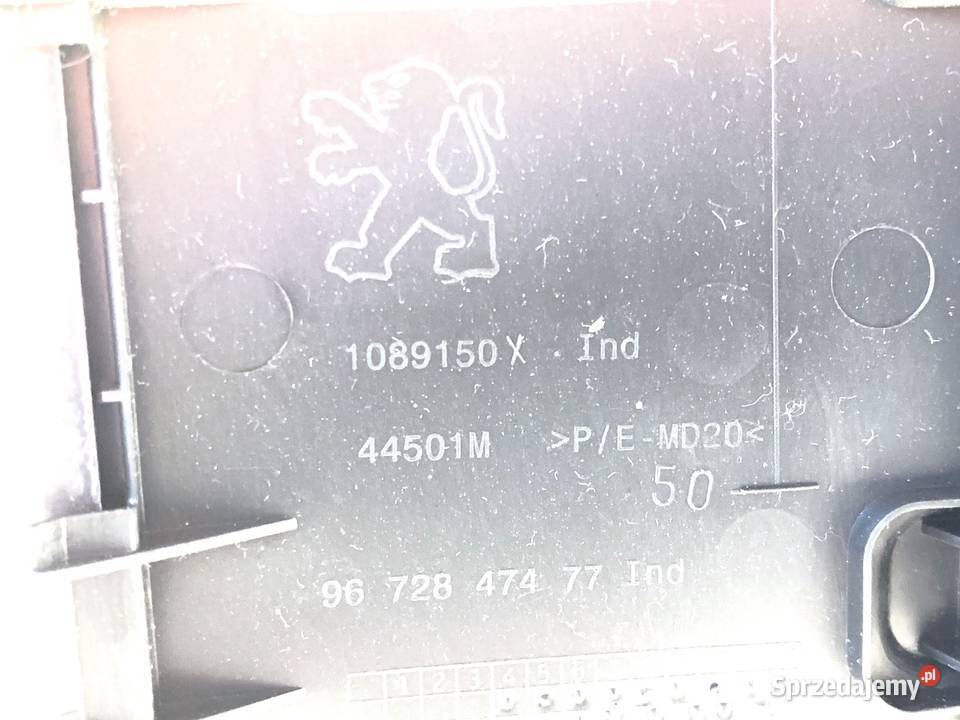 SCHOWEK PASAŻERA PEUGEOT 2008 I Hatchback osobowe Schowki, półki