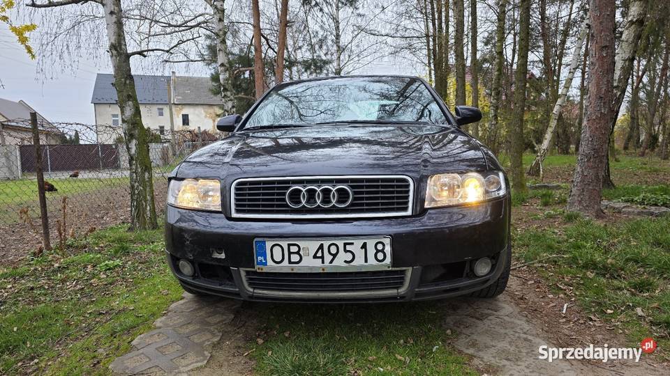 Audi a4 b6 19 tdi awx 130 2001r ZAMIENIĘ Rok produkcji 2001 sprzedam
