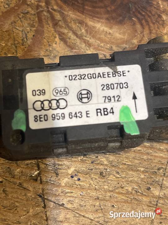 Czujnik uderzenia AIRBAG VW AUDI 8E0959643E Margonin