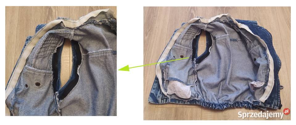 Kamizelka dziecięca JEANS niebieska