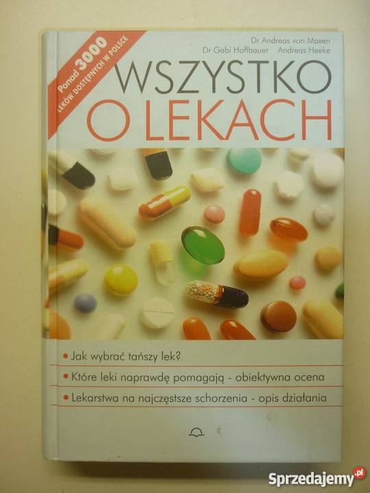 WSZYSTKO O LEKACH MAXEN ANDREAS Rok wydania 2005 Zielona Góra sprzedam