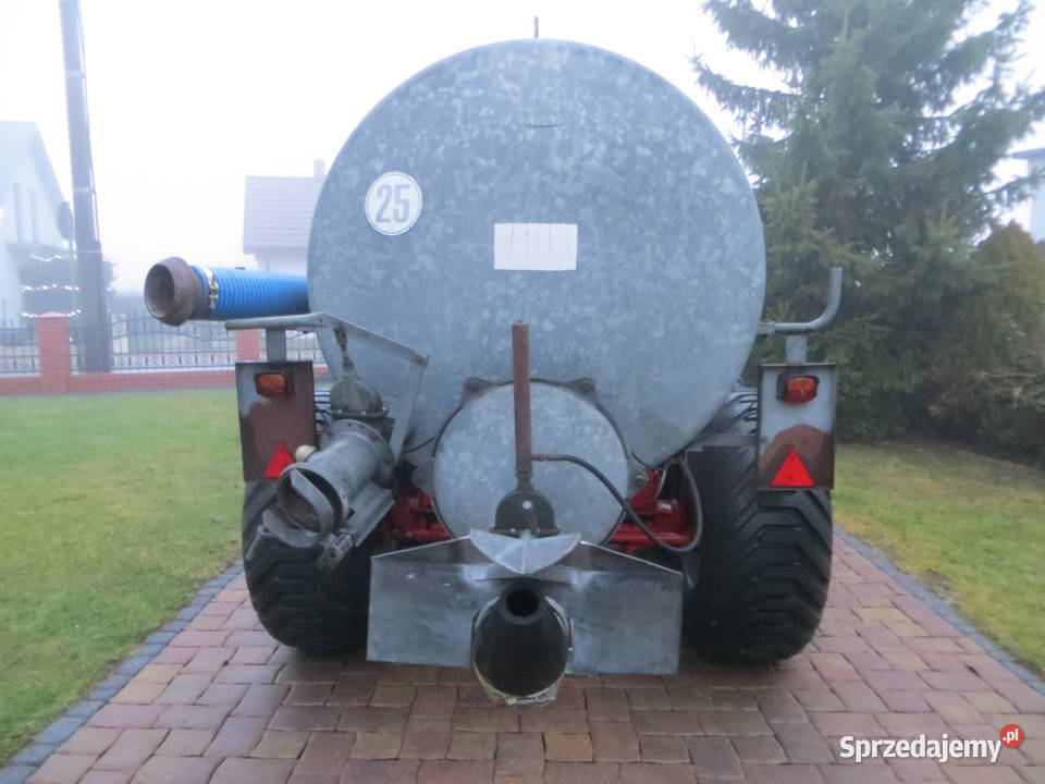 Beczkowóz Beczka KOTTE 6000 ltr Beczkowozy wielkopolskie Cielcza