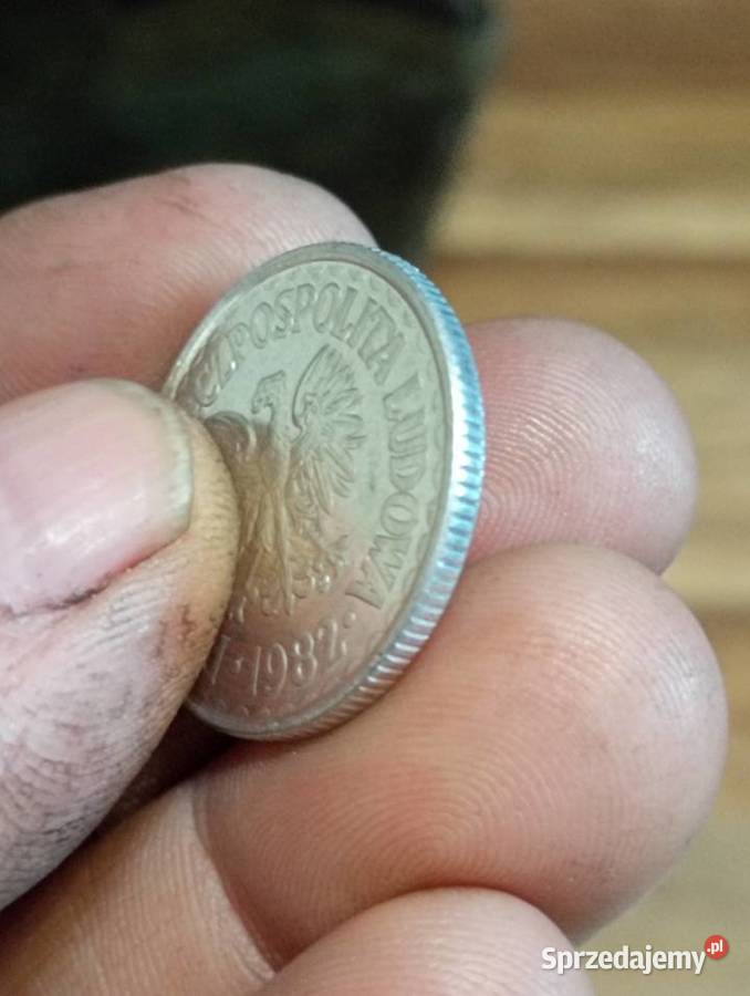 Sprzedam monete 1 zloty 1982r lubelskie Chełm sprzedam