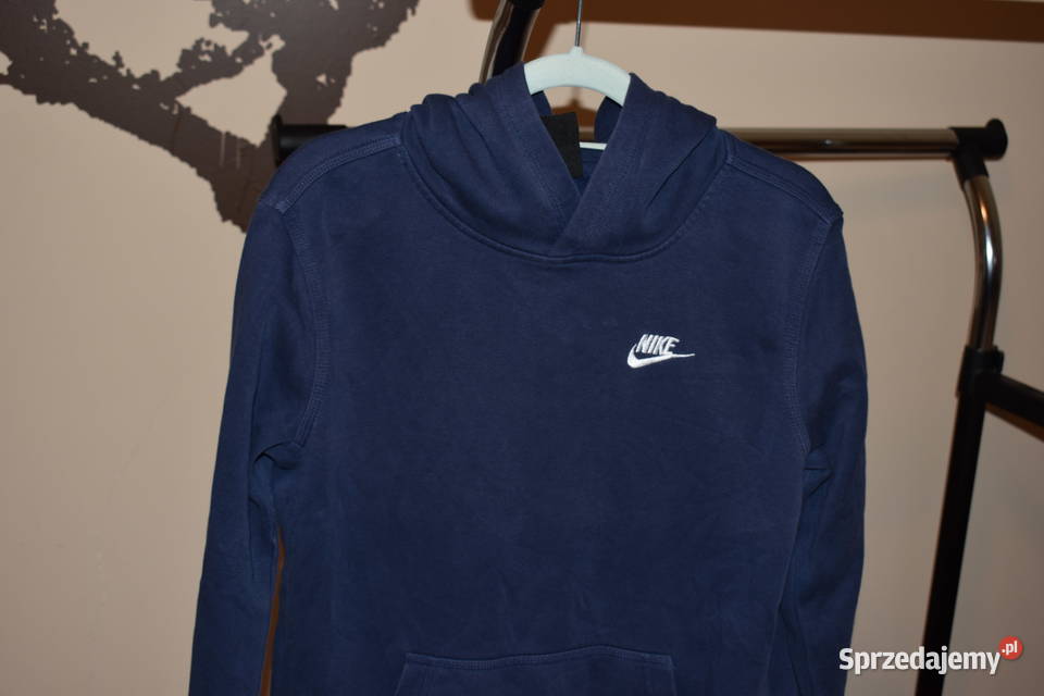 Komfortowa Granatowa Bluza Nike Rozmiar M Stargard sprzedam