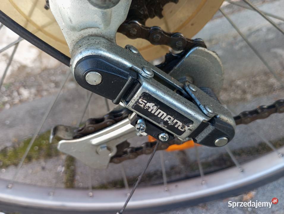 FAJNY NIEMIECKI ROWER FISCHER SHIMANO KOŁA 28 Susz