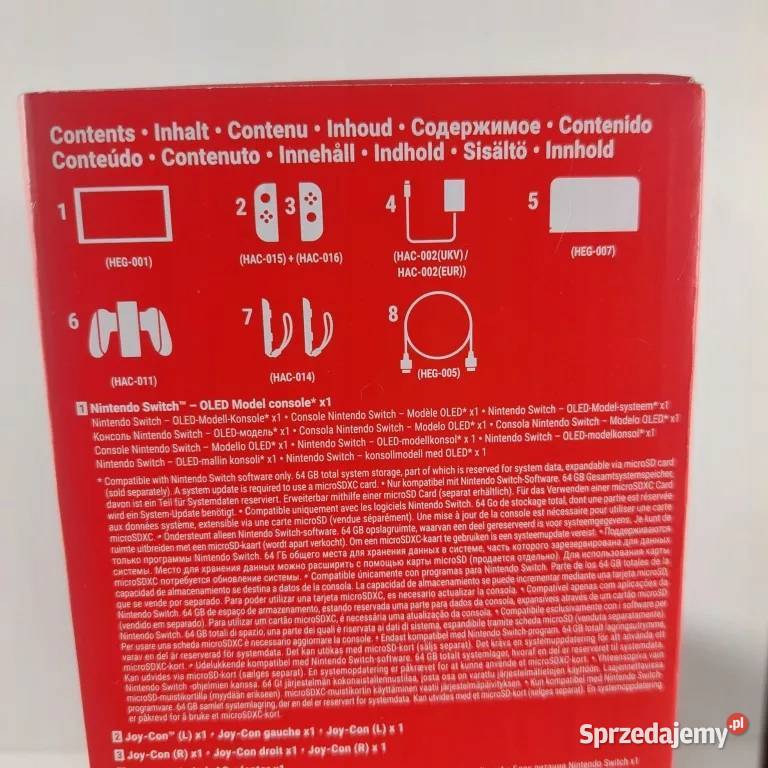 Nintendo switch Oled Wojnicz