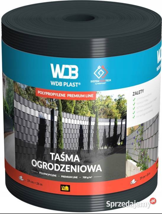 Siatka Ogrodzeniowa 19 x 26m WDB Plast 700grm Brzeszcze