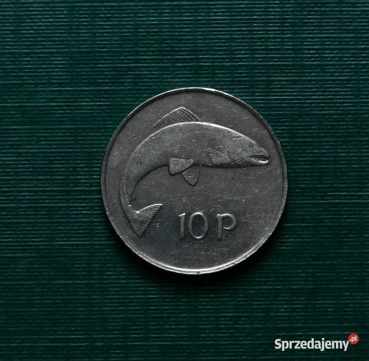 IRLANDIA 10 pensów 1980r Numizmatyka