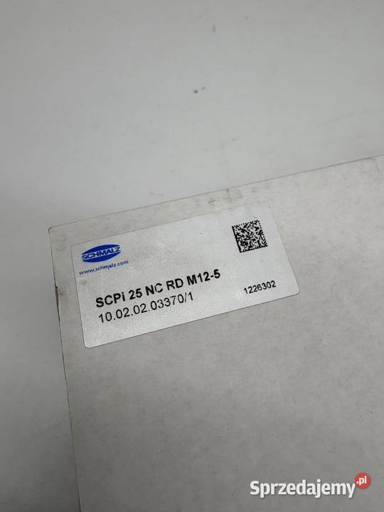 Schmalz SCPi 25 NC RD M125 Vacuum Generator Warszawa sprzedam