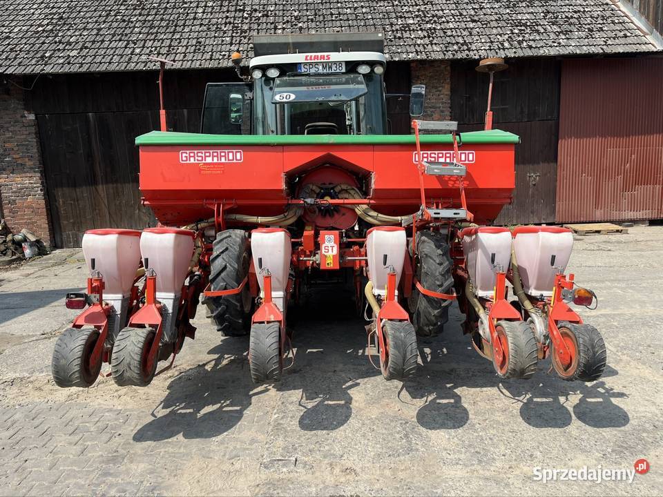 Siewnik 6 rzędowy Gaspardo talerzowy śląskie Pszczyna
