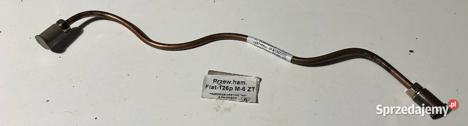 NOWY Przewód hamulcowy M6ZT Fiat 126p Warszawa