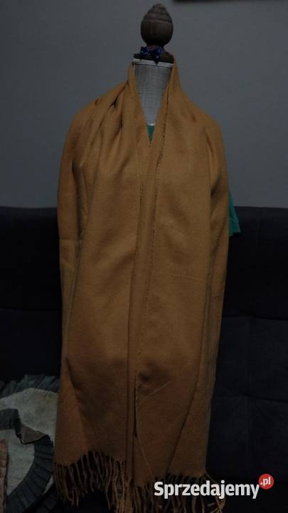 szal damski musztardowy house Dodatki wielkopolskie Poznań