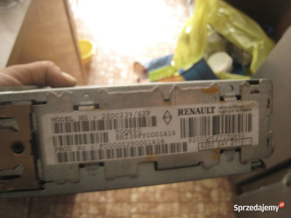 Radio oryginalne Renault Twingo I lift 1din małopolskie Kraków