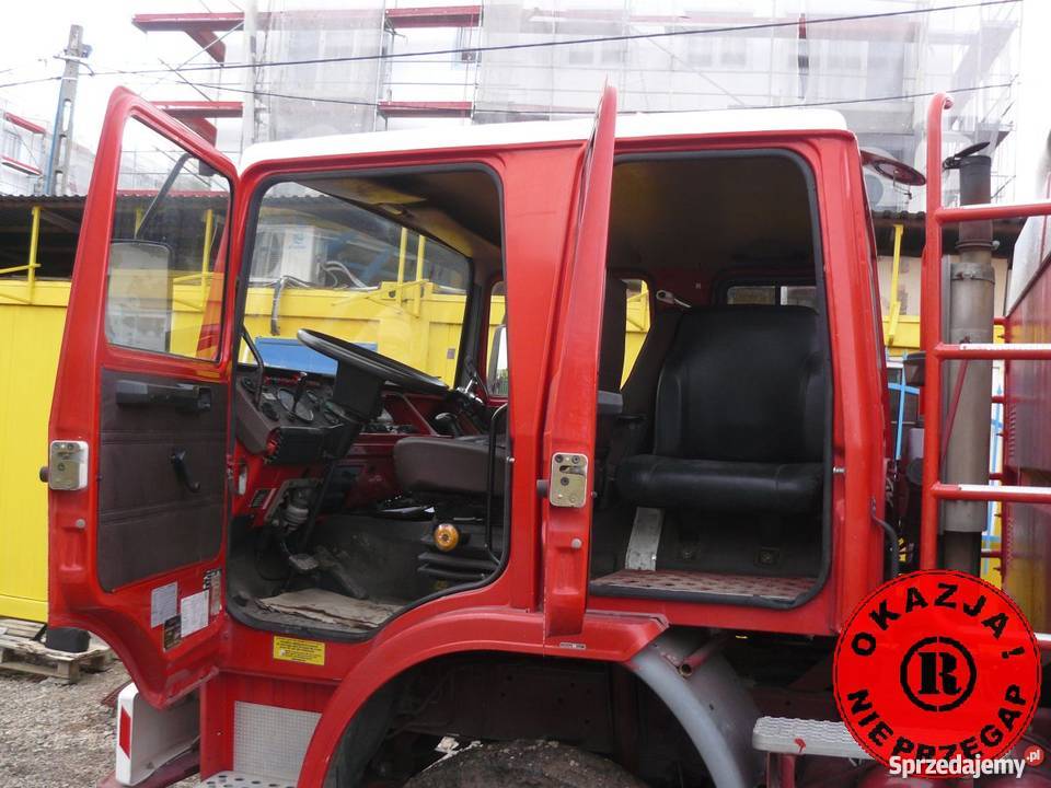 Wóz strażacki 4x4 Renault S170 1991 zabud Camiva 180KM Kraków