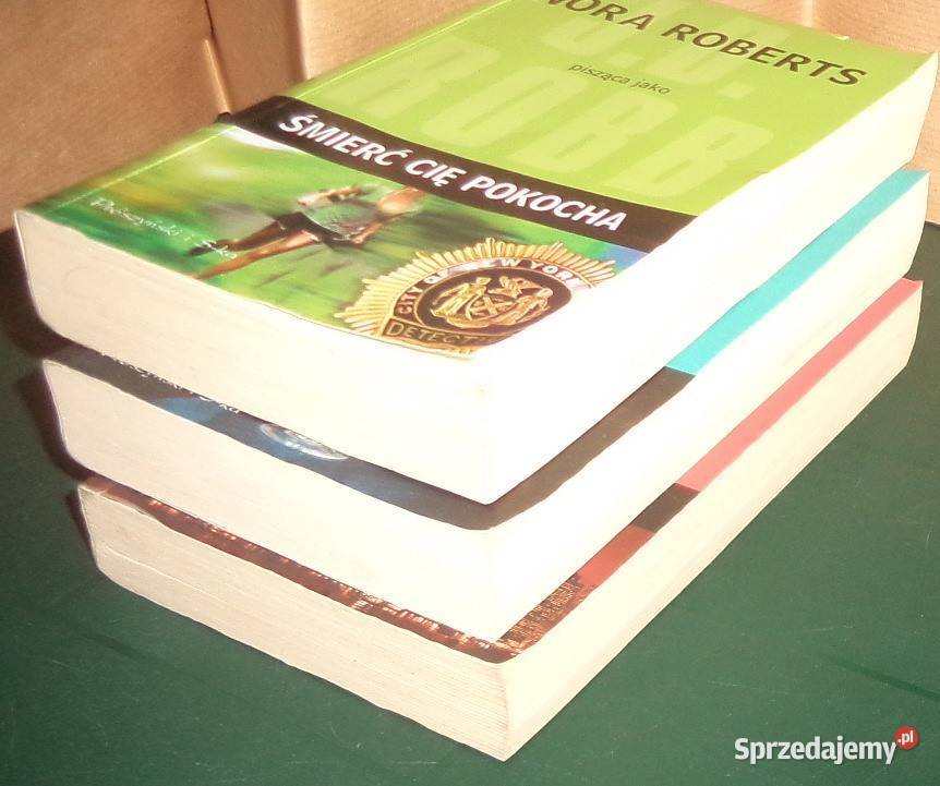 3x Nora Roberts JDRobb psychoza śmierć obietnica Rzeszów