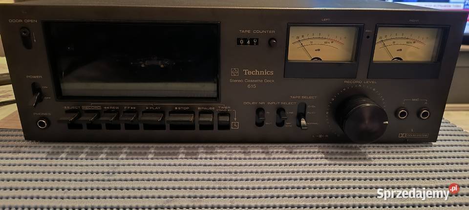 Magnetofon Technics RS 615 Marki