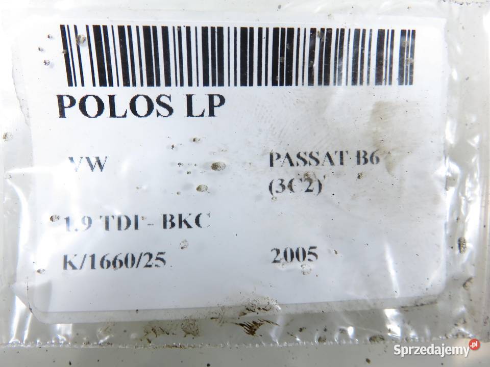 PÓŁOŚ LEWA PRZEDNIA VW PASSAT B6 19 TDI