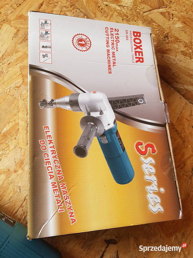 ELEKTRYCZNE NOŻYCE DO CIĘCIA BLACHY FALISTEJ Głogowa