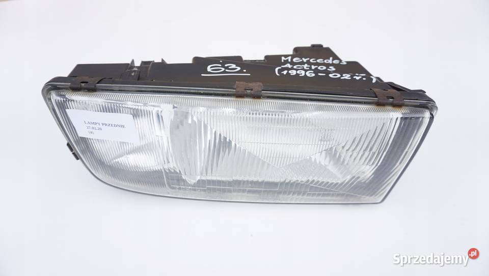 LAMPA PRZÓD PRAWA MERCEDES ACTROS AXOR 9604R wielkopolskie Nowy Tomyśl