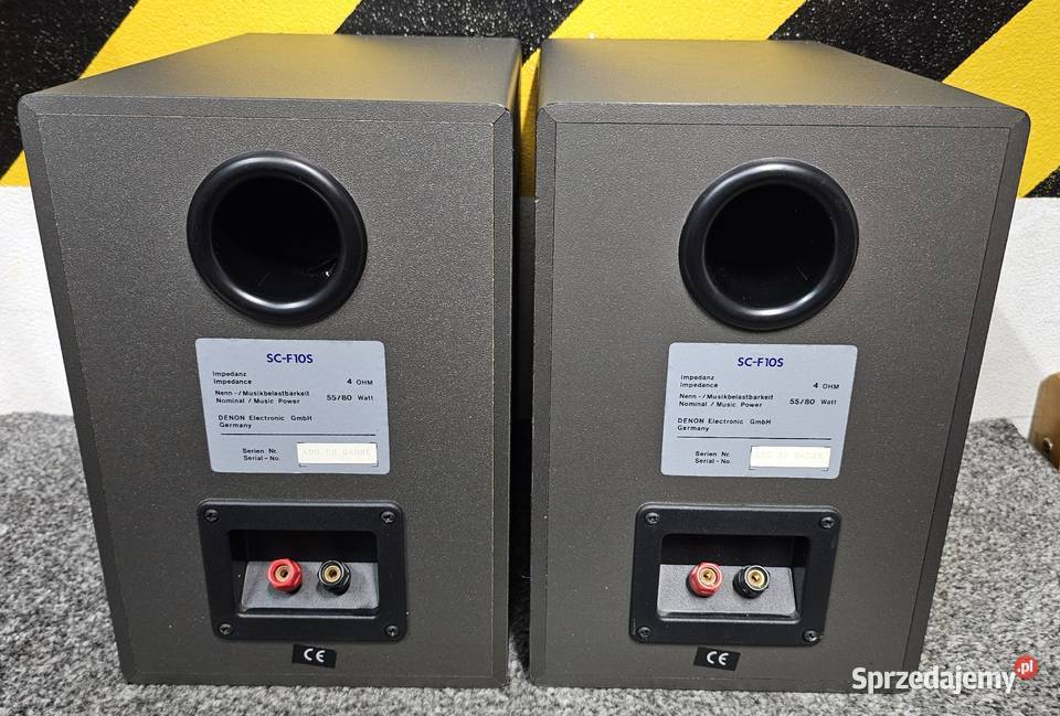 Wysokiej klasy kolumny stereo marki Denon SCF10S Kraków