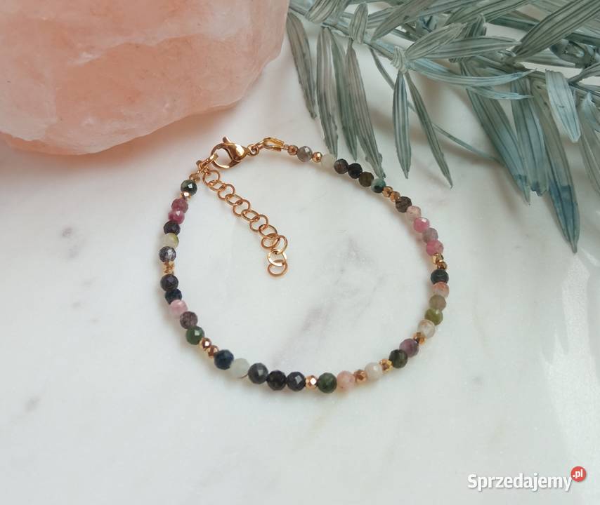 Bransoletka turmalin i hematyt Czerwionka-Leszczyny sprzedam