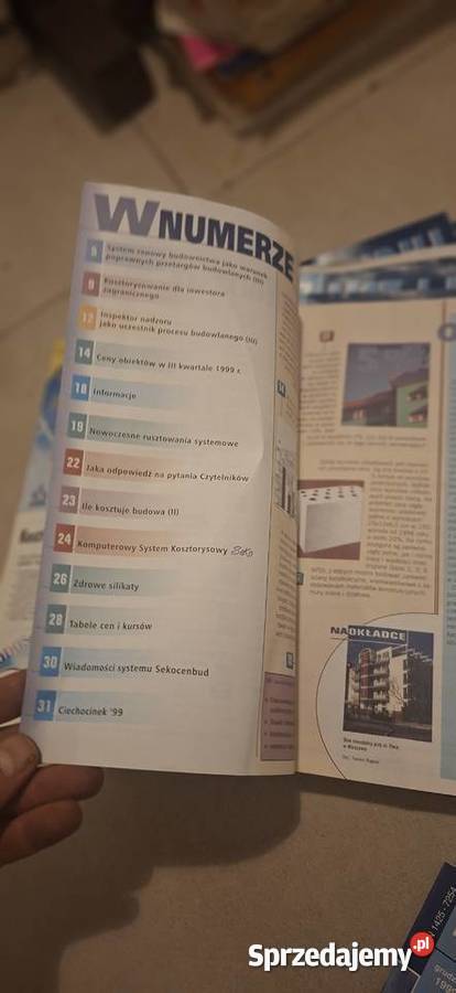 Kompletny Rocznik Licz i Buduj 1999 12 numerów Antykwariat Poznań sprzedam