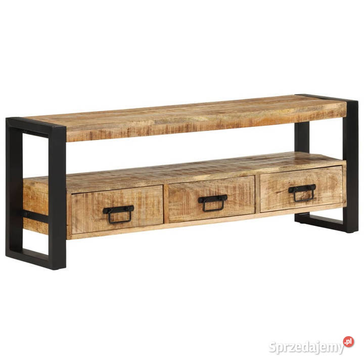 Szafka pod TV 120x30x45 lite drewno mango mazowieckie Warszawa