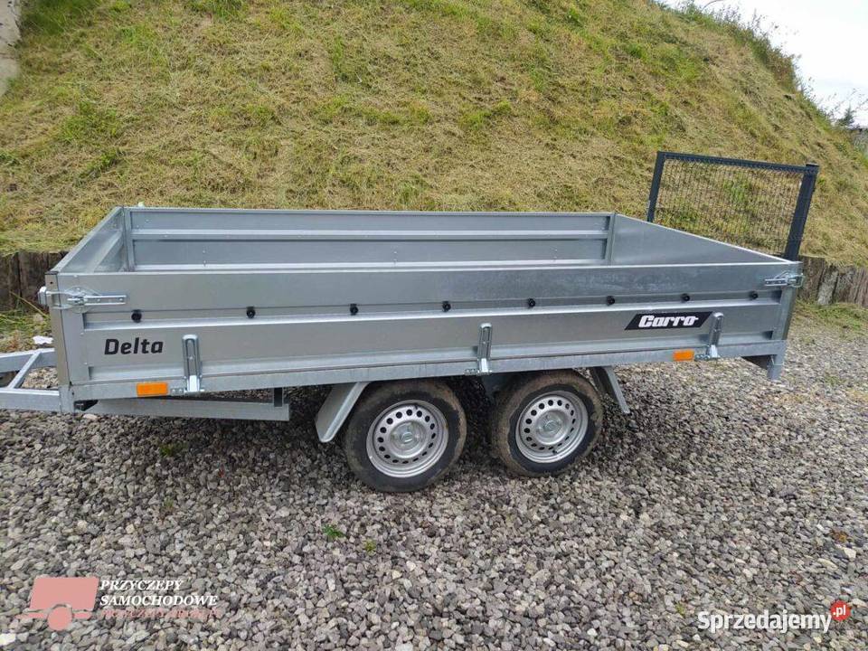 Przyczepa dwuosiowa hamowana dmc 750 CARRO DELTA Lublin