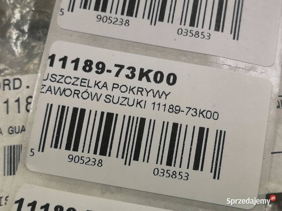 USZCZELKA POKR ZAWORÓW SUZUKI SWIFT IV 12 2010 lubelskie