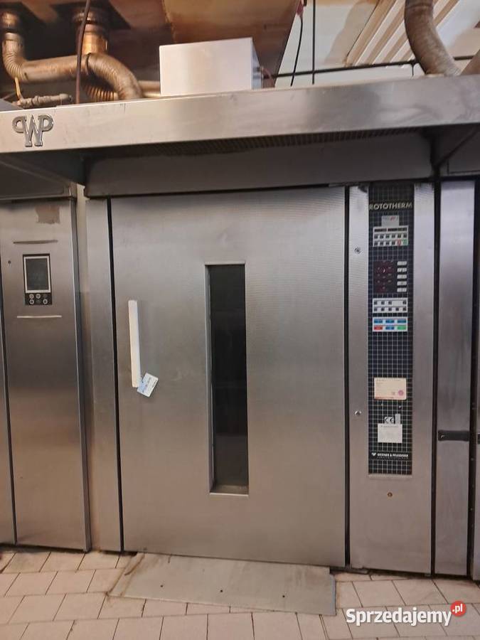 Piec piekarniczy wózkowy obrotowy WP Rototherm Rzeszów