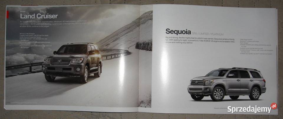 Toyota 2014 prospekt katalog Kępice sprzedam