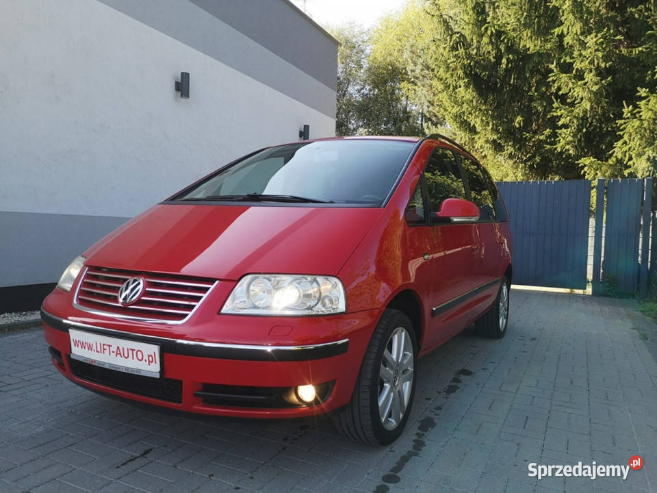 Volkswagen Sharan 18 T 20V 150 Klimatr Temp przyciemniane szyby Sharan Strzegom