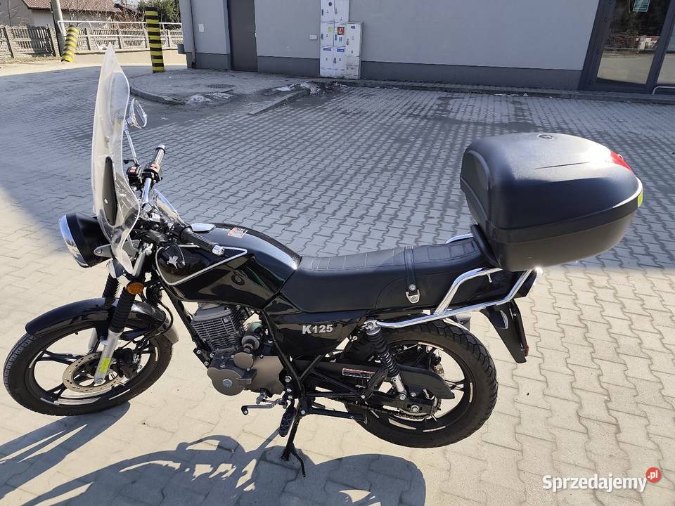 Romet K125 z 2022 na wtrysku paliwa łańcuch Dynów