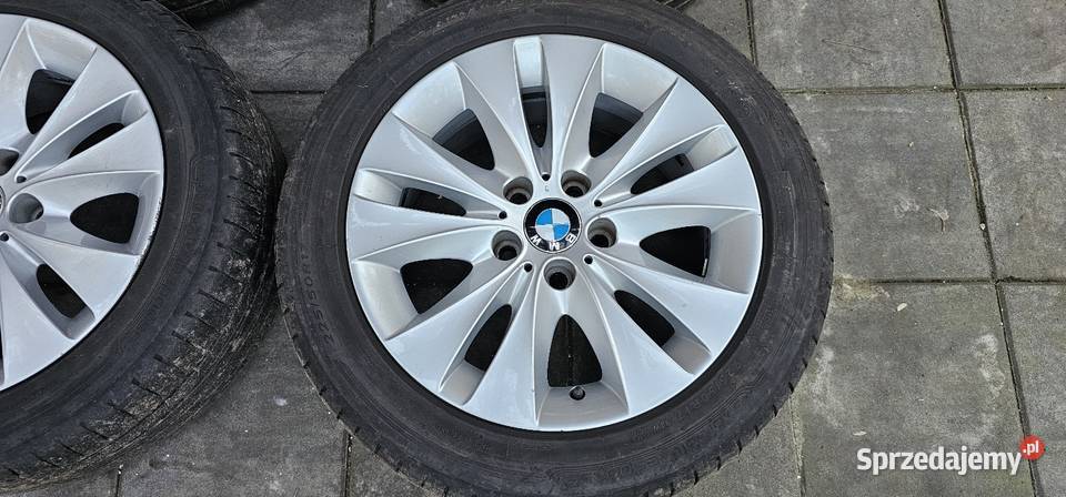 Felgi koła opony Bmw e60 e61 5 Dunlop lato mazowieckie Siestrzeń