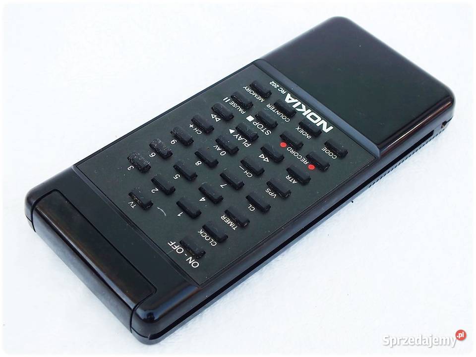 Pilot NOKIA RC202 do magnetowidów VCR ORYGINAŁ