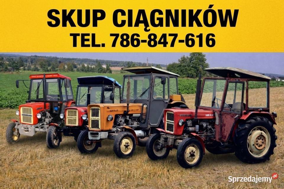 SKUP Ciągników Skup Traktorów Skup Maszyn
