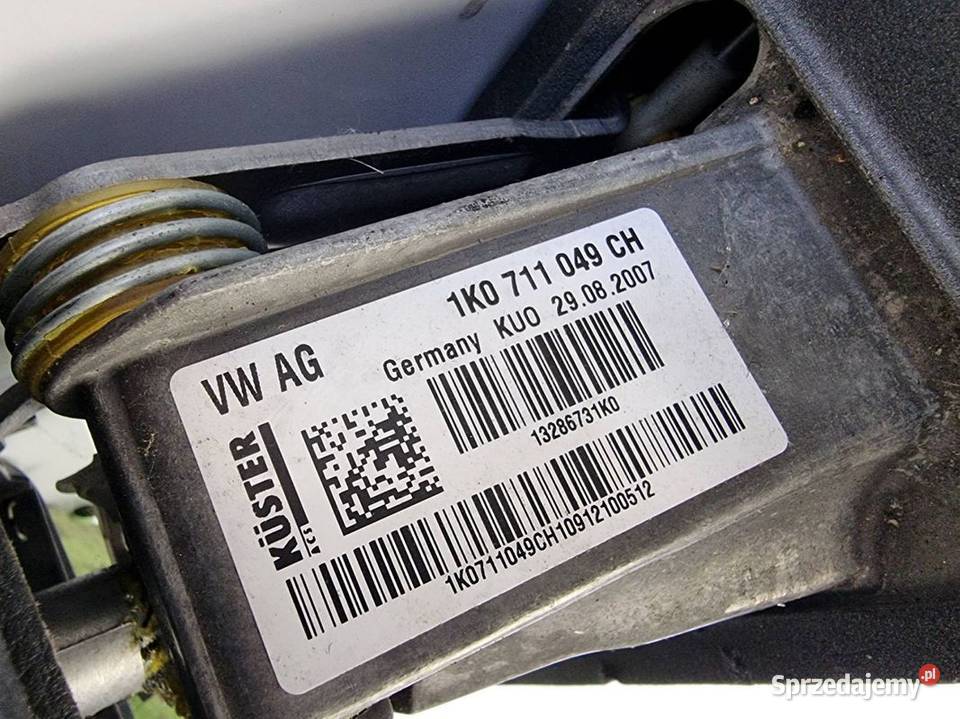 DŹWIGNIA ZMIANY BIEGÓW SKODA OCTAVIA II Pozostałe Lipno